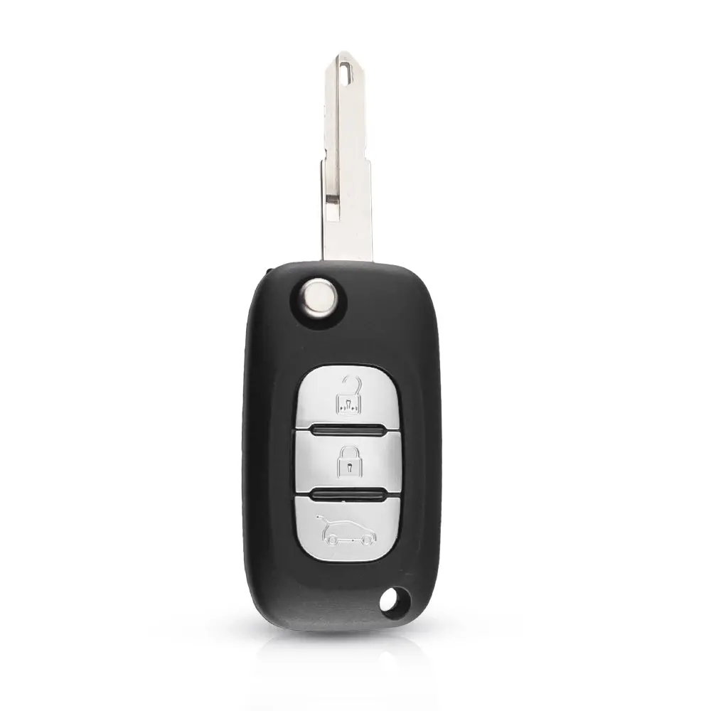 5Pcs Flip Remote Control Key Case Shell For Renault Clio Megane Kangoo Modus 3 Button Ne73 1