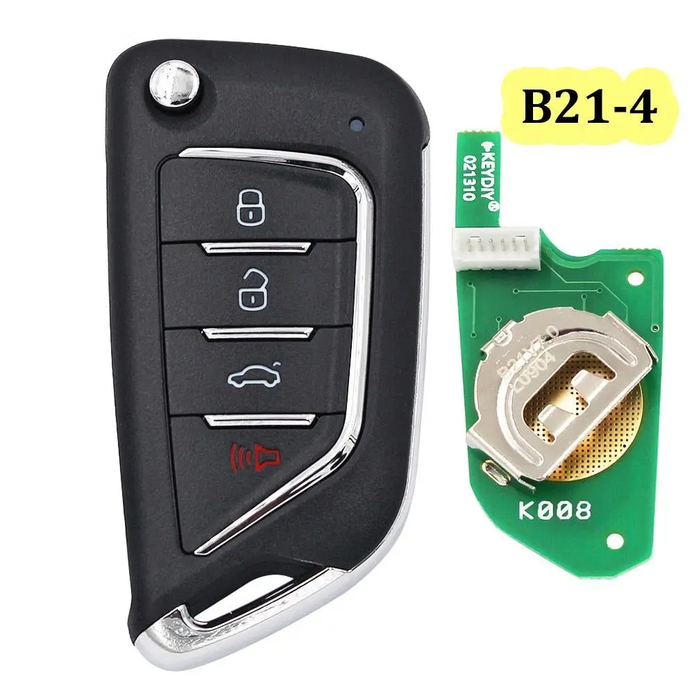 5Pcs Keydiy Kd B21-4 Universal Remote Control Key 4 Button (B Series) 1