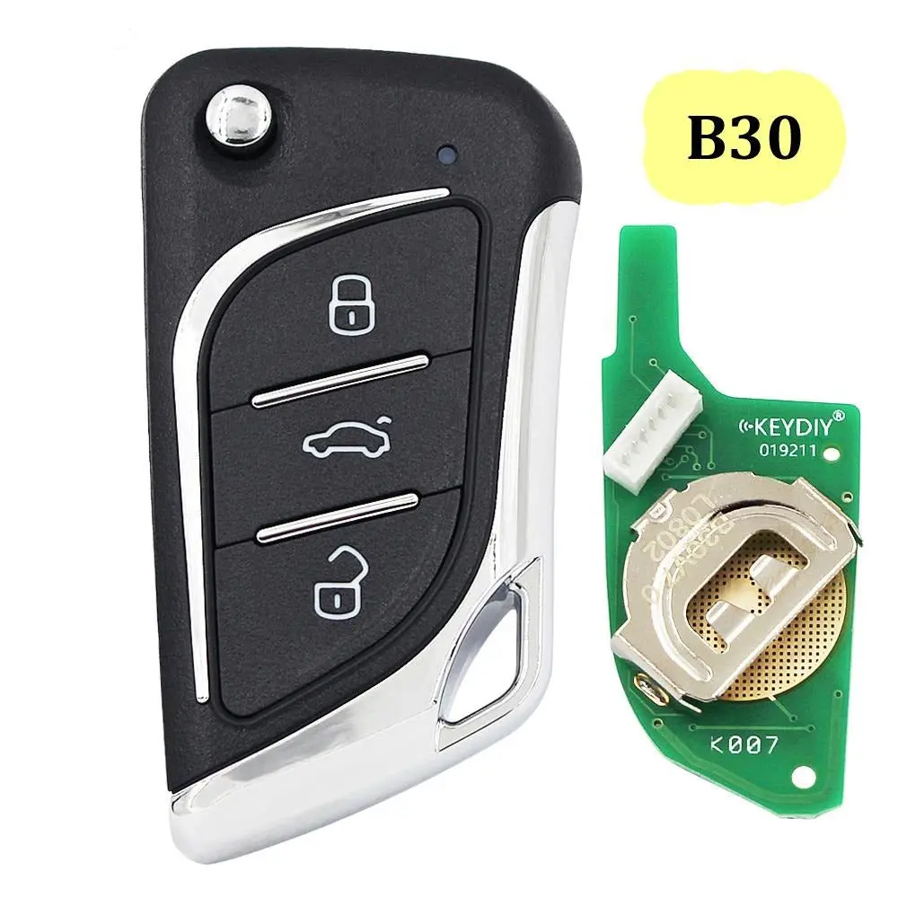 5Pcs Keydiy Kd B30 Universal Remote Control Key 3 Button (B Series) 1