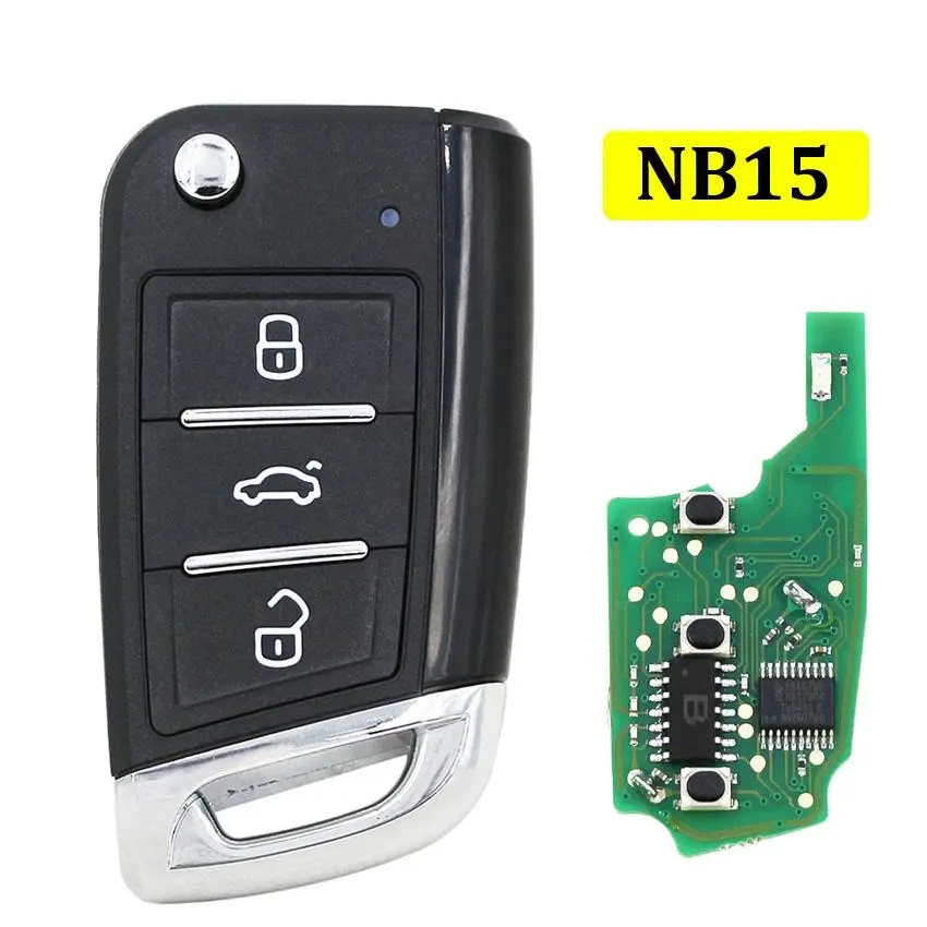 5Pcs Keydiy Kd Nb15 Universal Remote Control Key 3 Button (Nb Series) 1