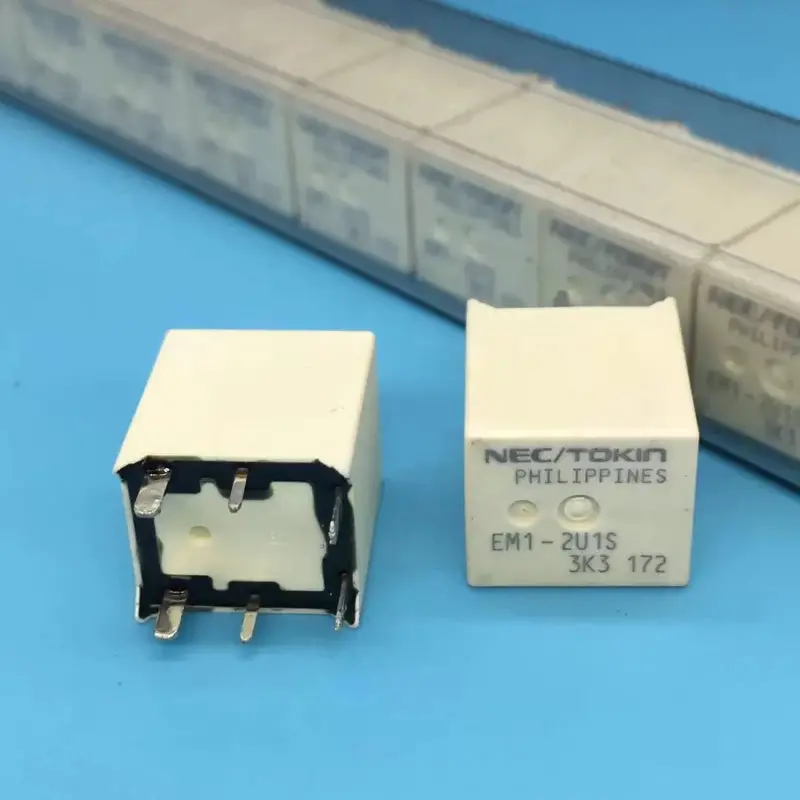 5Pcs Nec-Tokin Em1-2U1s 12Vdc Automotive Relay 6 Pins 1