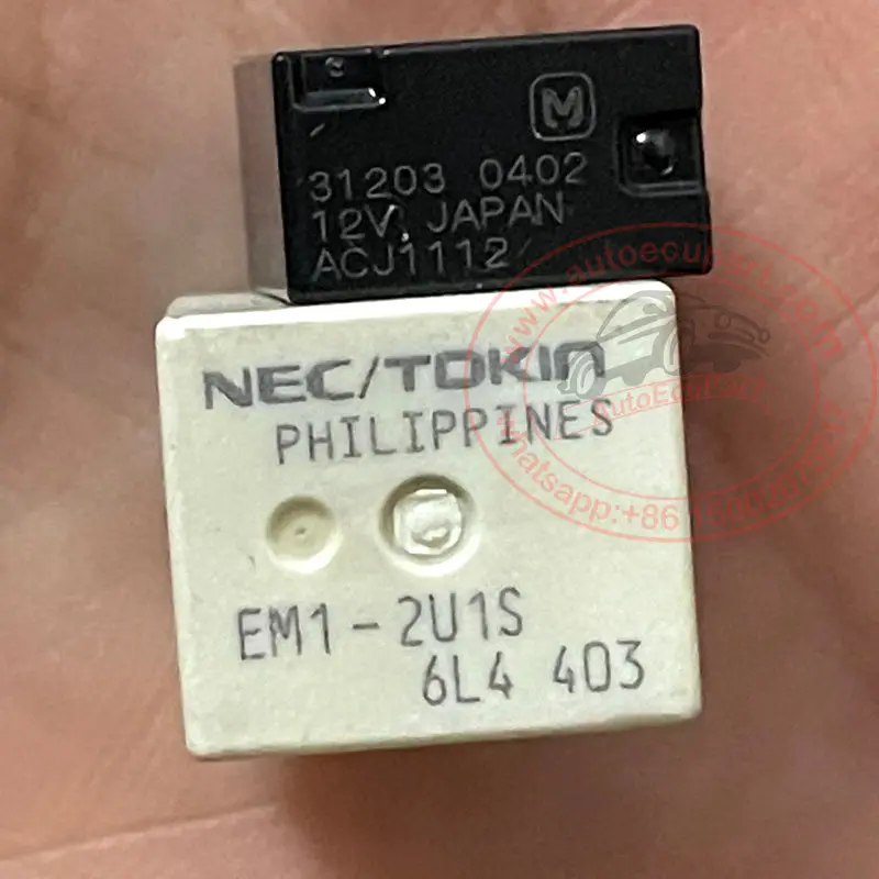 5Pcs New Panasonic Acj1112 5 Pins + 5Pcs Nec/Tokin Em1-2U1s 6 Pins Automotive Relays 1