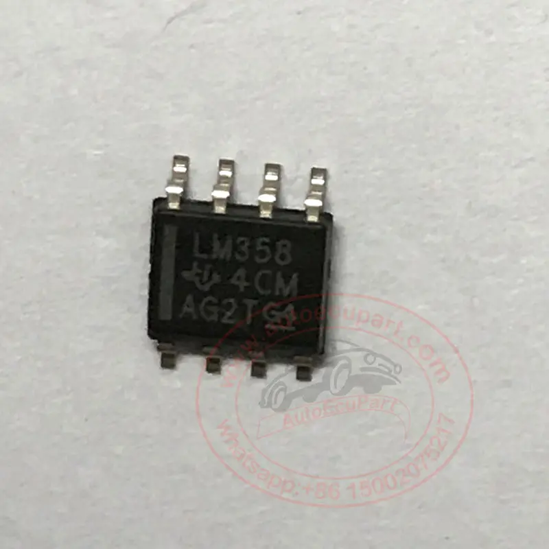 5Pcs Original New Lm358 Lm358dr  Sop-8 Dual Operational Amplifier Ic 1