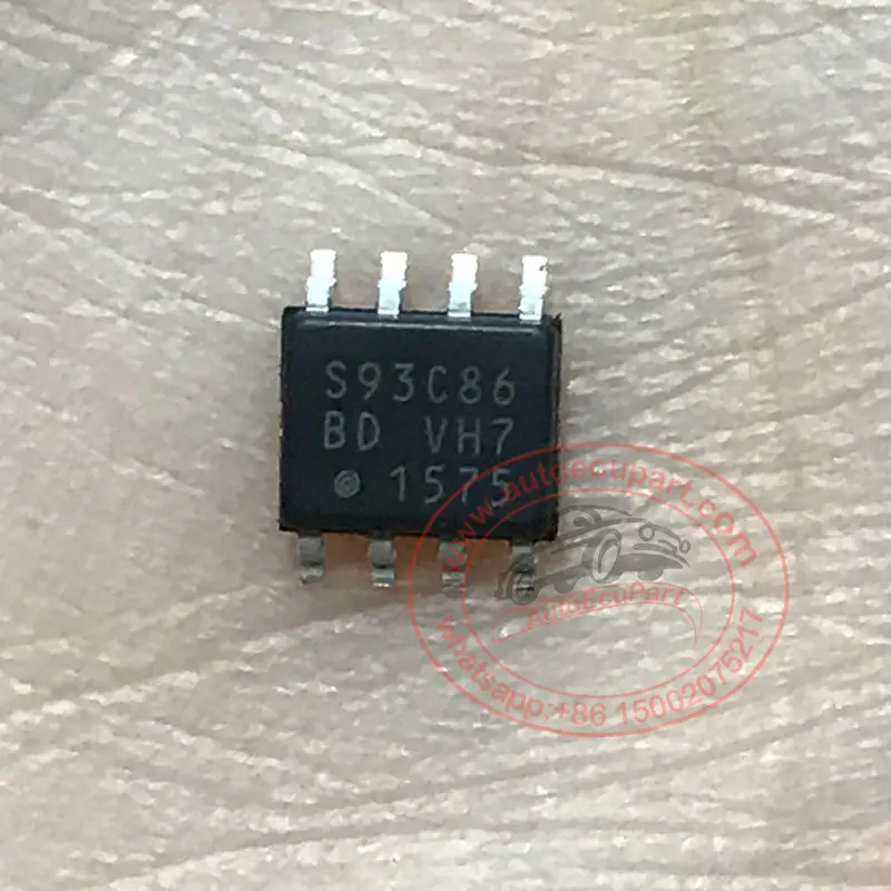 5Pcs S93c86 Bd Automotive Dashboard Eeprom Ic Vehicle Ecu Data Chip 1