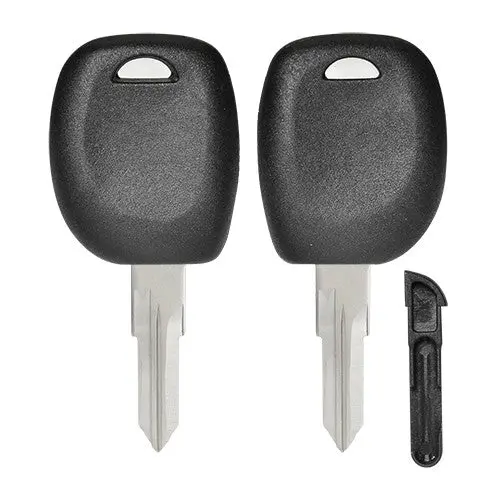 5Pcs Transponder Key Shell Case Cover Housing For Renault Vac102 Blade 1