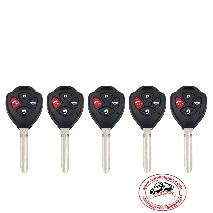 5Pcs Kd B05-3+1 Universal Remote Control Key 4 Button (Keydiy B Series) 1