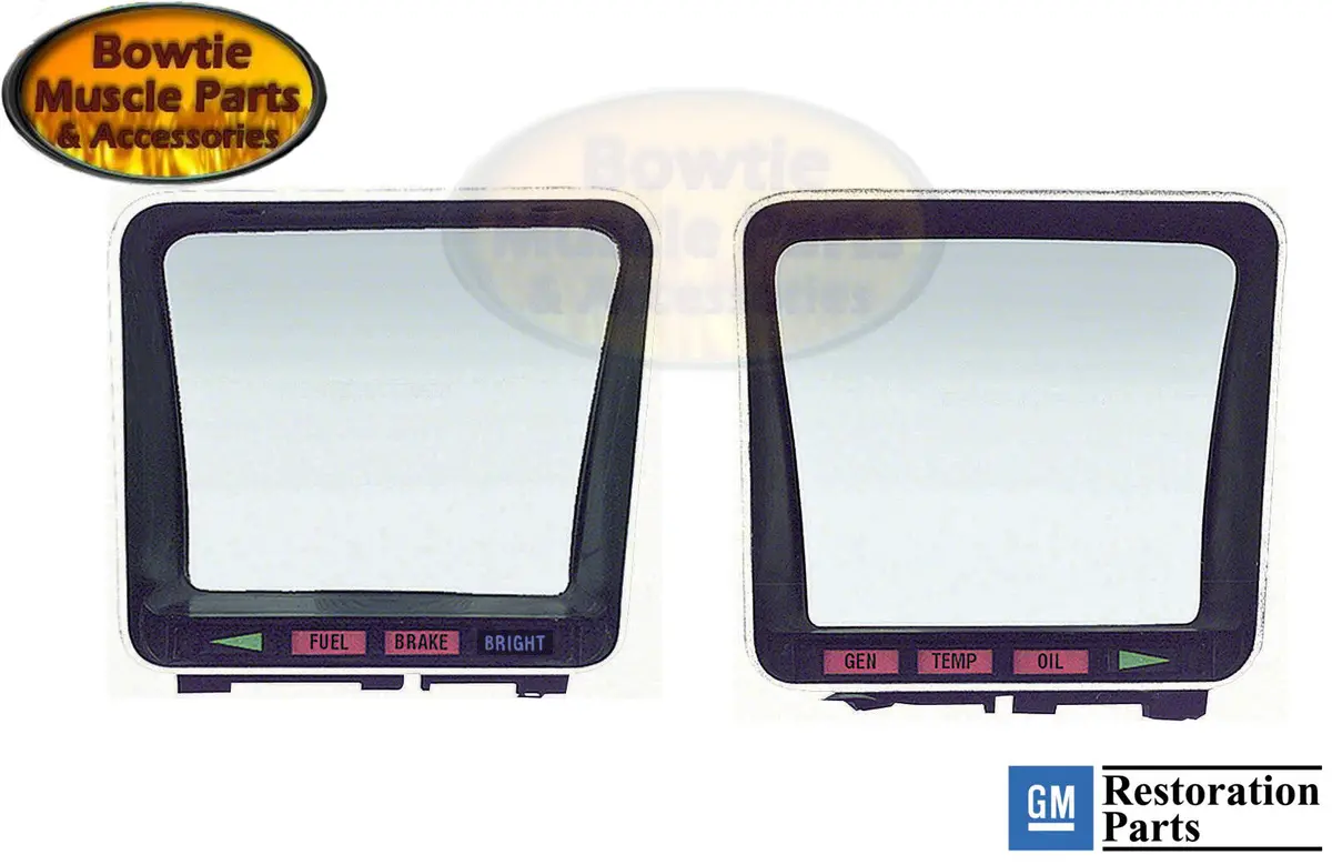 69 Camaro Dash Instrument Gauge Lens For Speedometer Fuel Or Tach 1
