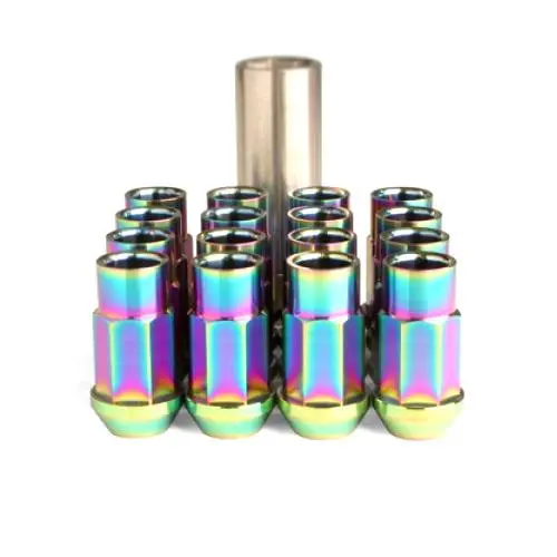 Blox Racing 7-Sided Forged Ti Extended Lug Nut Set 1