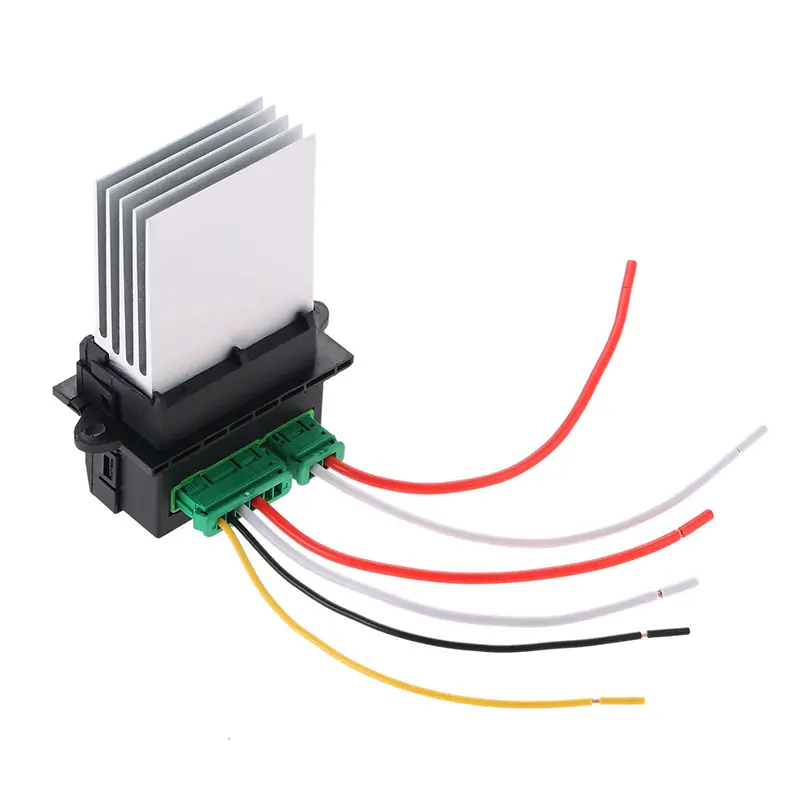 7701048390 Heater Fan Control Module Resistor 27150-Ed70a With Plug Connector For Renault Megane Sport Scenic Citroen Peugeot 1