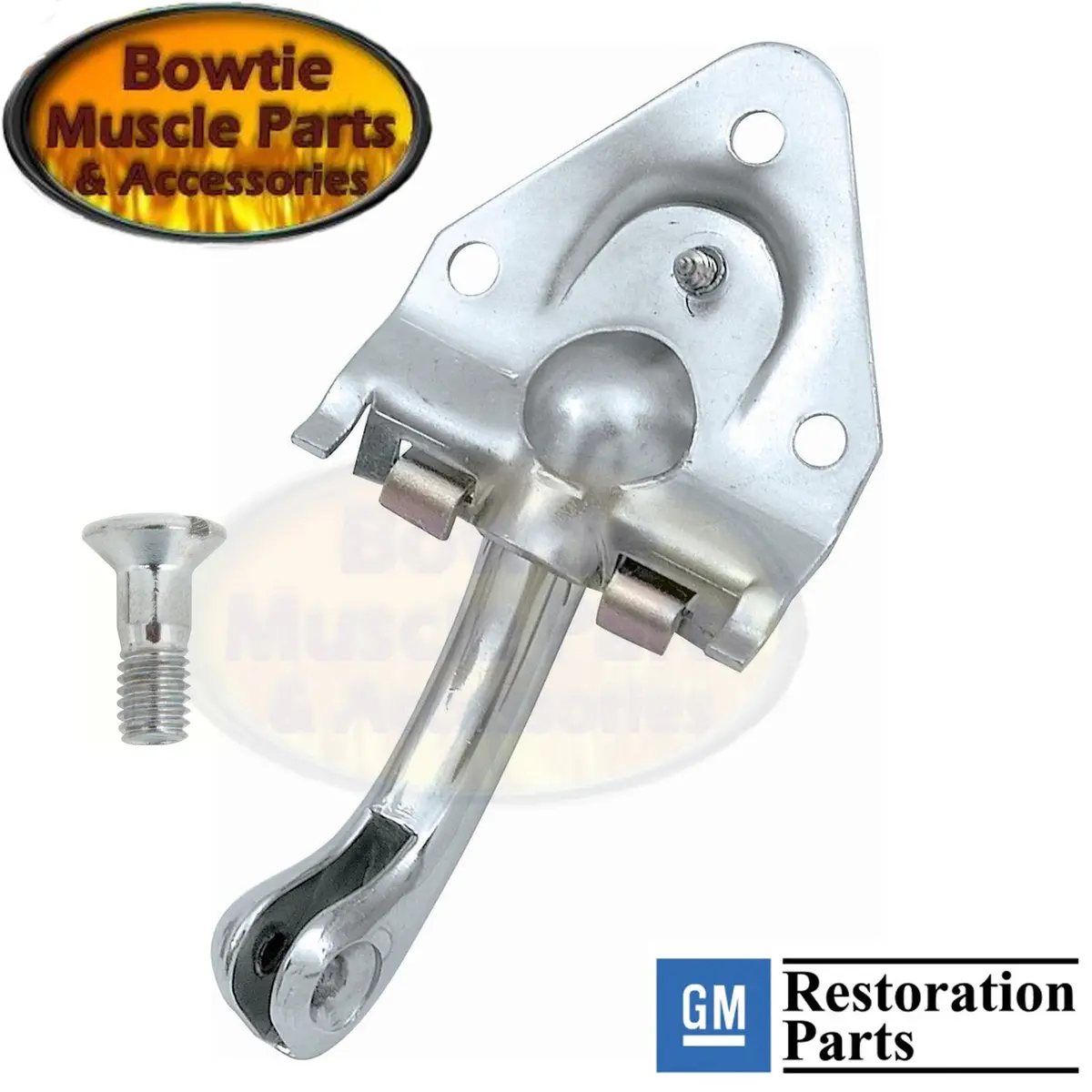 68 69 Camaro Firbird Convertible Rear View Mirror Bracket With Mtg Screw 7740300 1