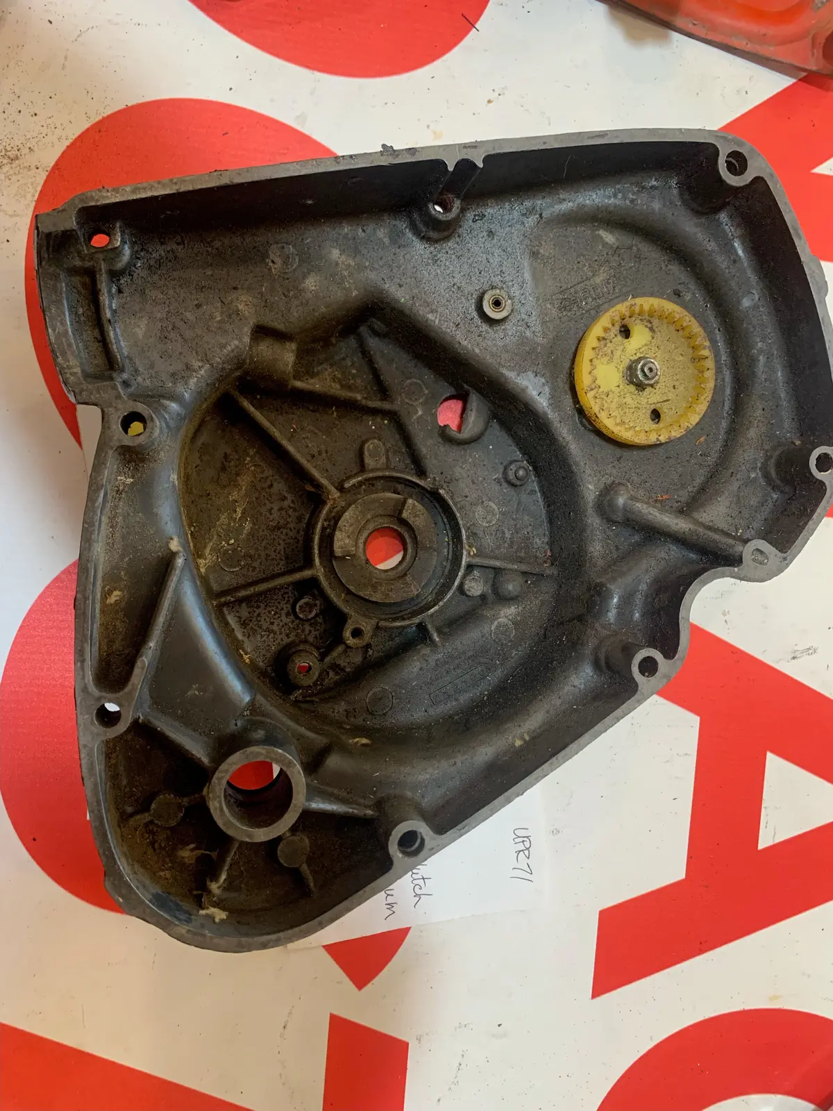 Can Am, Oil Injection Clutch Cover, Magnesium, Used Parts, New! 1