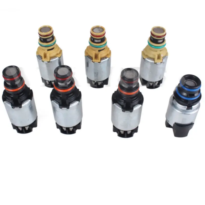 7Pcs New Aftermarket 6T30 6T40 6T45 6T50 Transmission Solenoid For Chevrolet Malibu Cruze Equinox 1