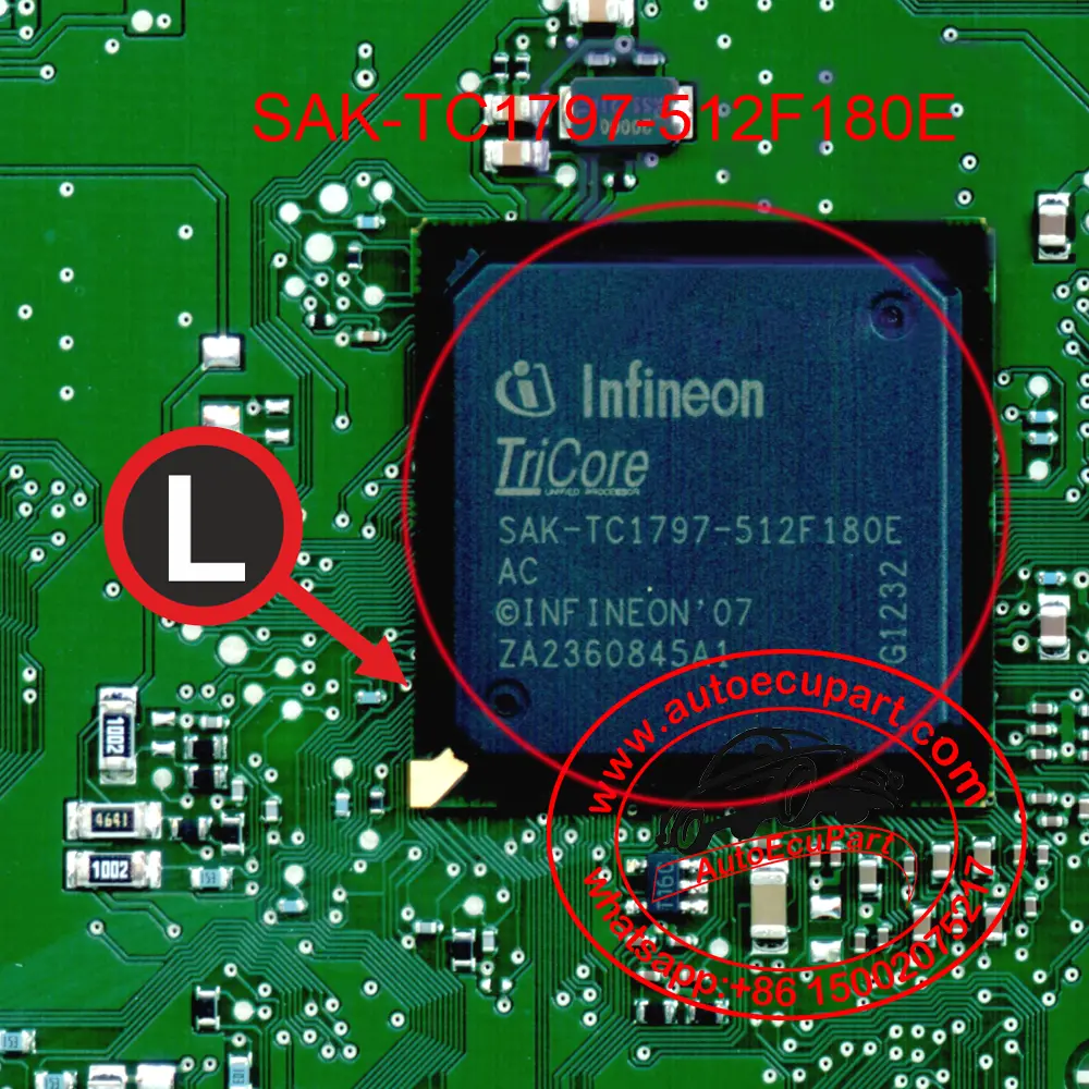 2Pcs Sak-Tc1797-512F180e Automotive Microcontroller Ic Cpu 1