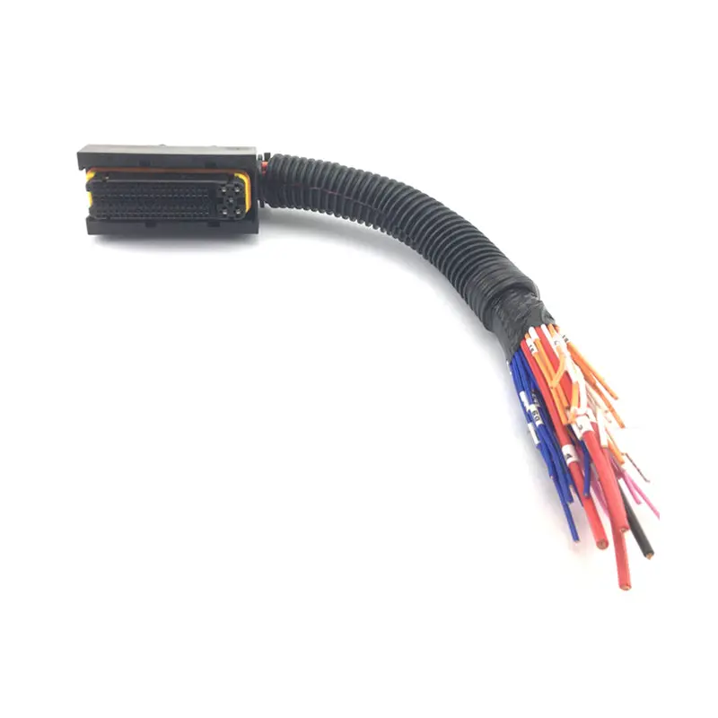 81 Pin Ecu Connector Plug With Wiring Harness For Common Rail Sinotruk Howo 1473244-1, 1473247-1 1