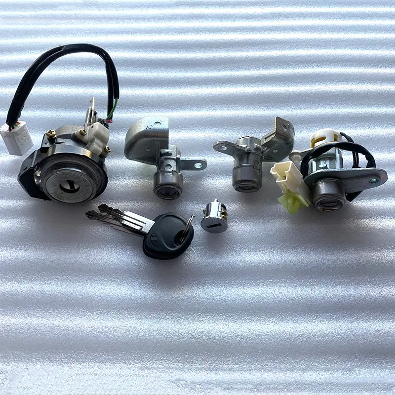 81905-2E300 Driver Passenger Trunk Door Lock Key Cylinder Set 819052E300 For 2006-2009 Hyundai Tucson 1