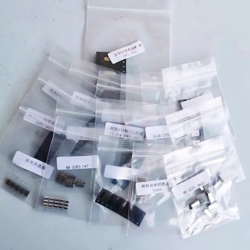 85Pcs/Lot 17 Kinds Car Remote Control Crystal Oscillator Kit For Benz, Bmw, Land Rover, Volvo, Vw, Toyota, Hyundai, Kia 1