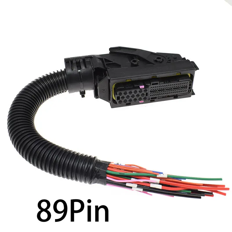 89Pin #1 New Ecu Edc7 C7 Harness Connector Plug For Cm800 Ecm 4898112 4025103 0281010254 1