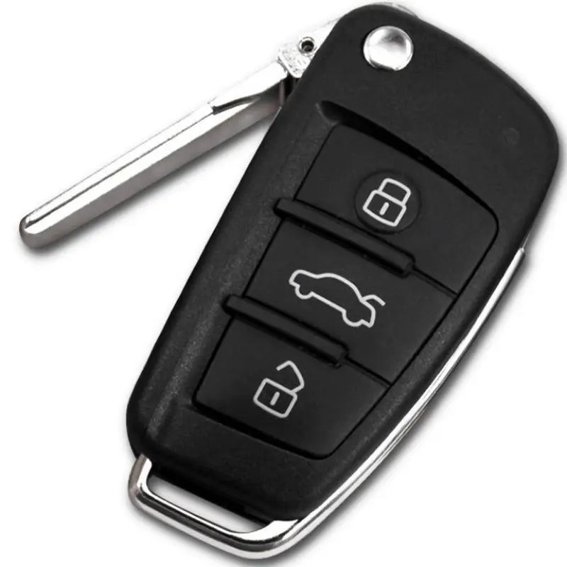 8X0837220/ 8X0837220d 434Mhz Id48 Chip Flip Remote Key For Audi A1 Q3 3 Button (8X0 837 220/ 8X0 837 220D) 1