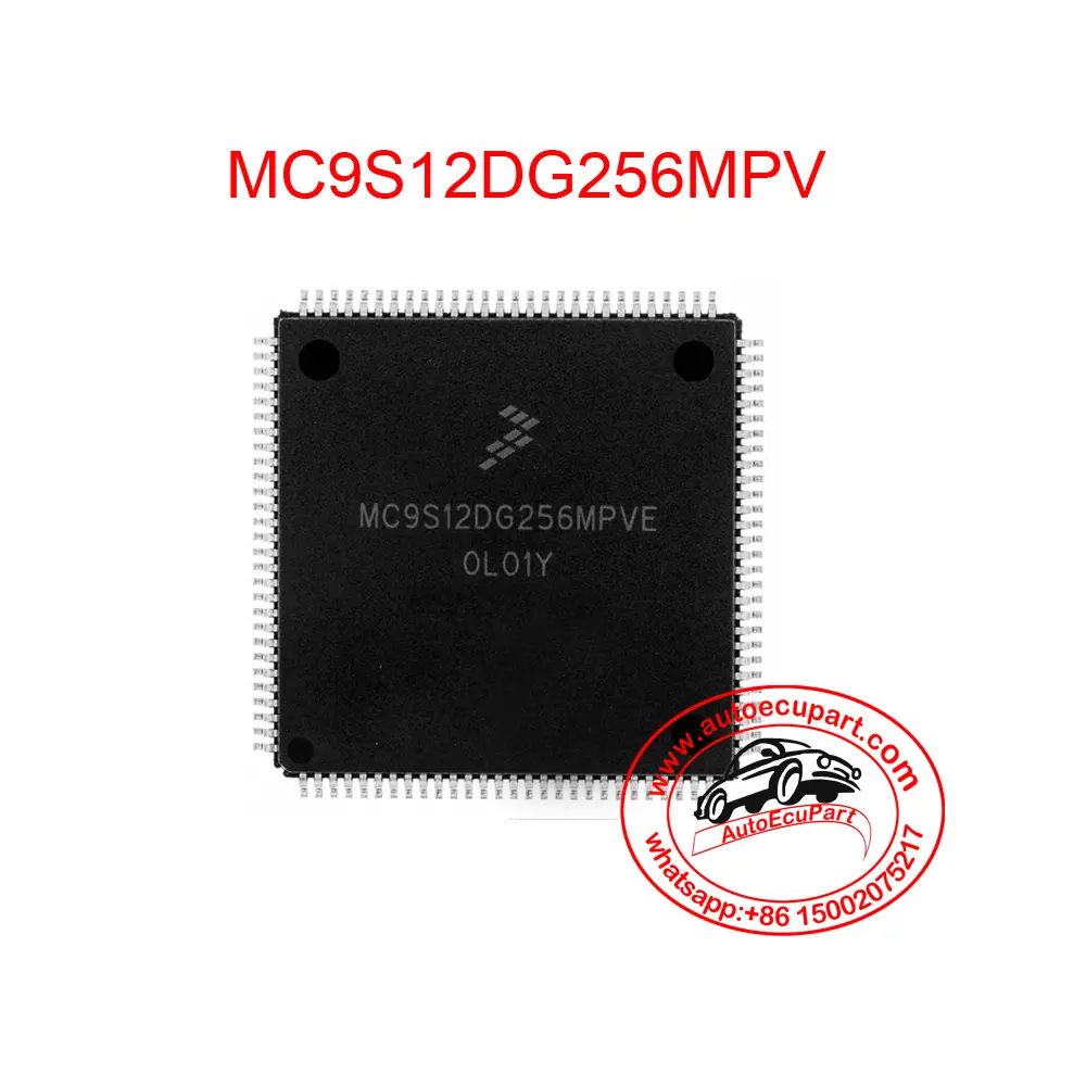 5Pcs Freescale Mc9s12dg256mpv Automotive Microcontroller Ic Cpu 1