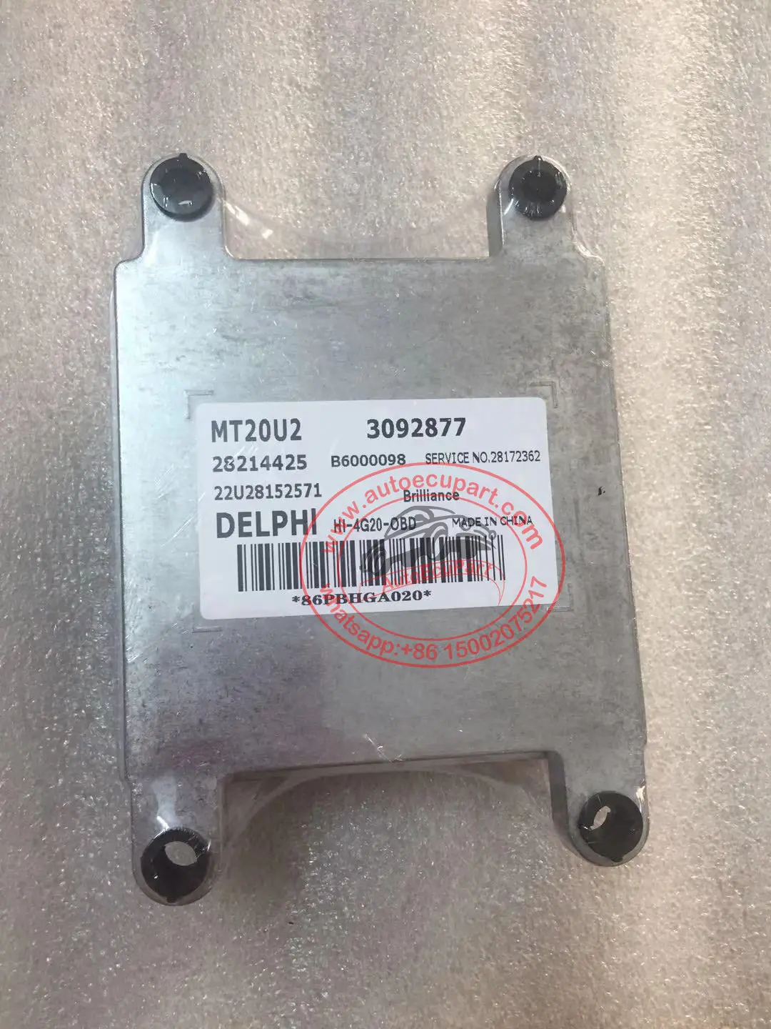 Original New Delphi Engine Ecu Mt20u2 3092877 B6000098 28214425 For Jinbei 1