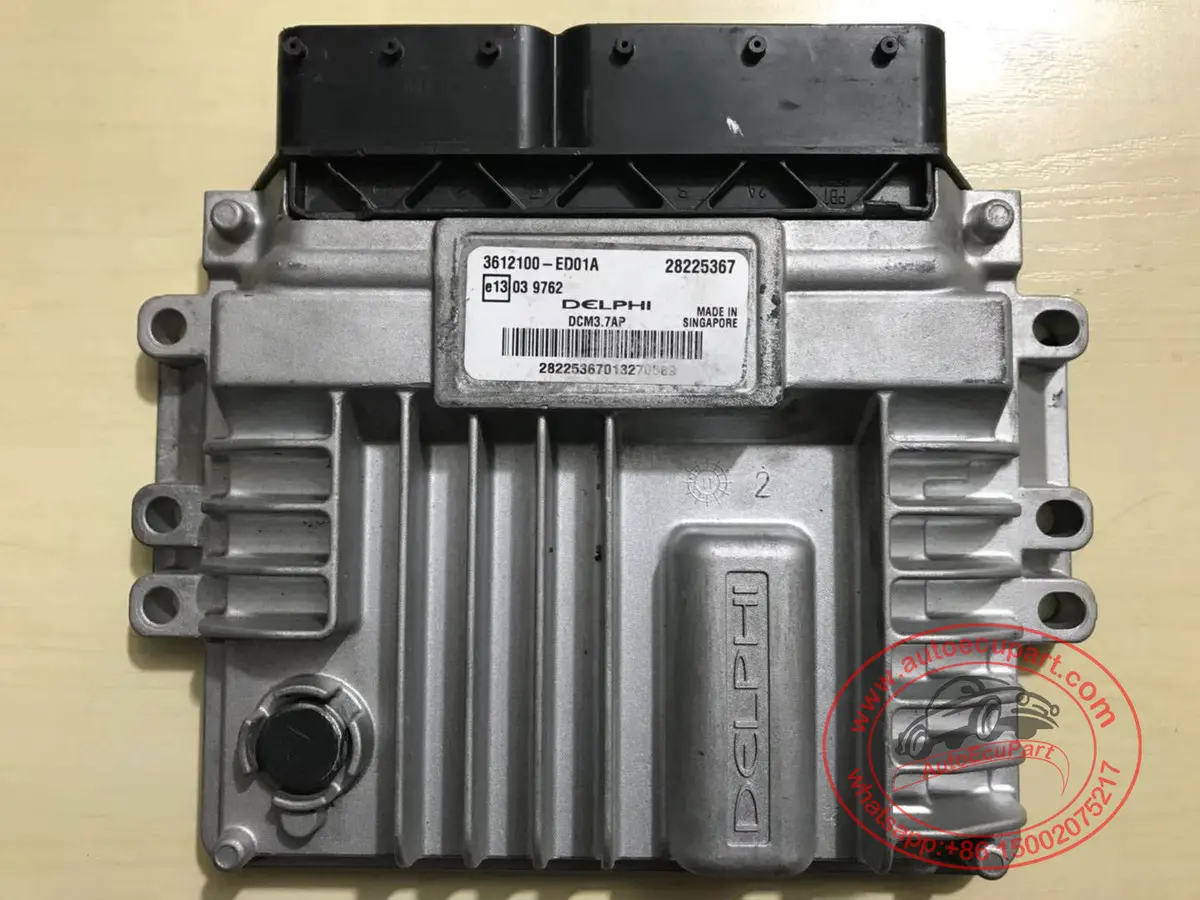 Second-Hand Diesel Engine Computer Electric Control Unit Ecu 3612100-Ed01a 28225367 4D20 For Greatwall Wingle 3 / Haval H5 H6 2.8Tc 1