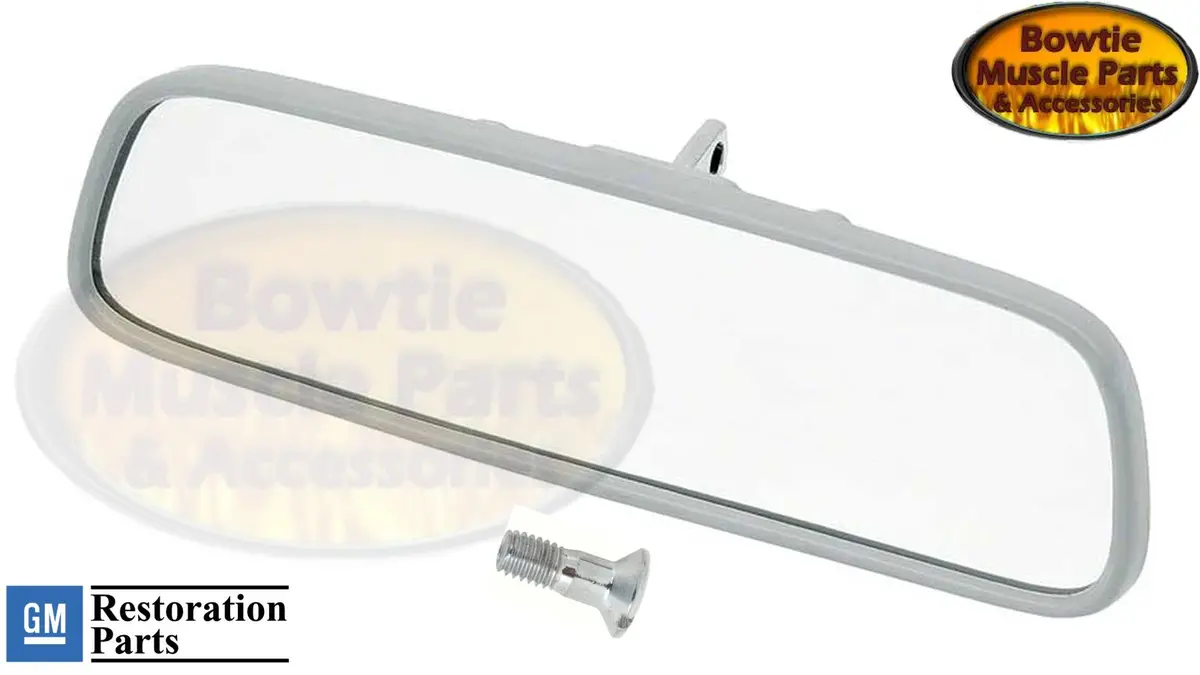1967 Camaro 67 Firbird Rear View Mirror With Installation Screw 1