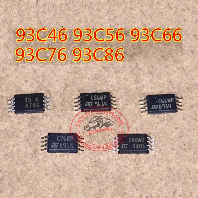 5Pcs Mini 93C46 93C56 93C66 93C76 93C86 Tssop8 Original New Eeprom Memory Ic Chip Component 1