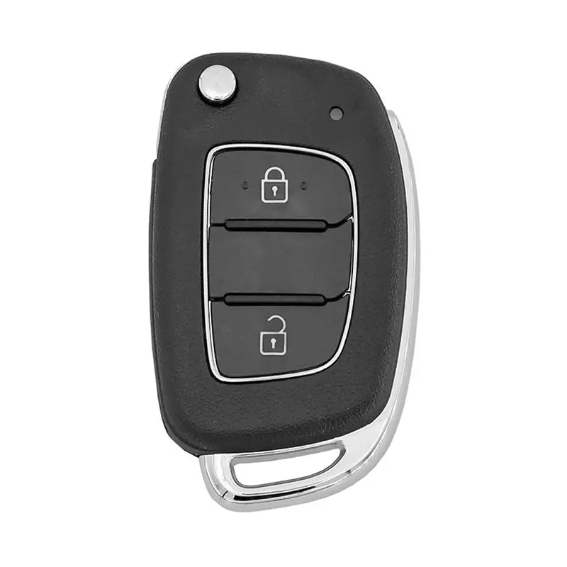 95430-D0600 Original 2 Button Id47 433Mhz Flip Key Remote Control For Hyundai Verna 2017-2020 (Compatible 95430-D0500) 1