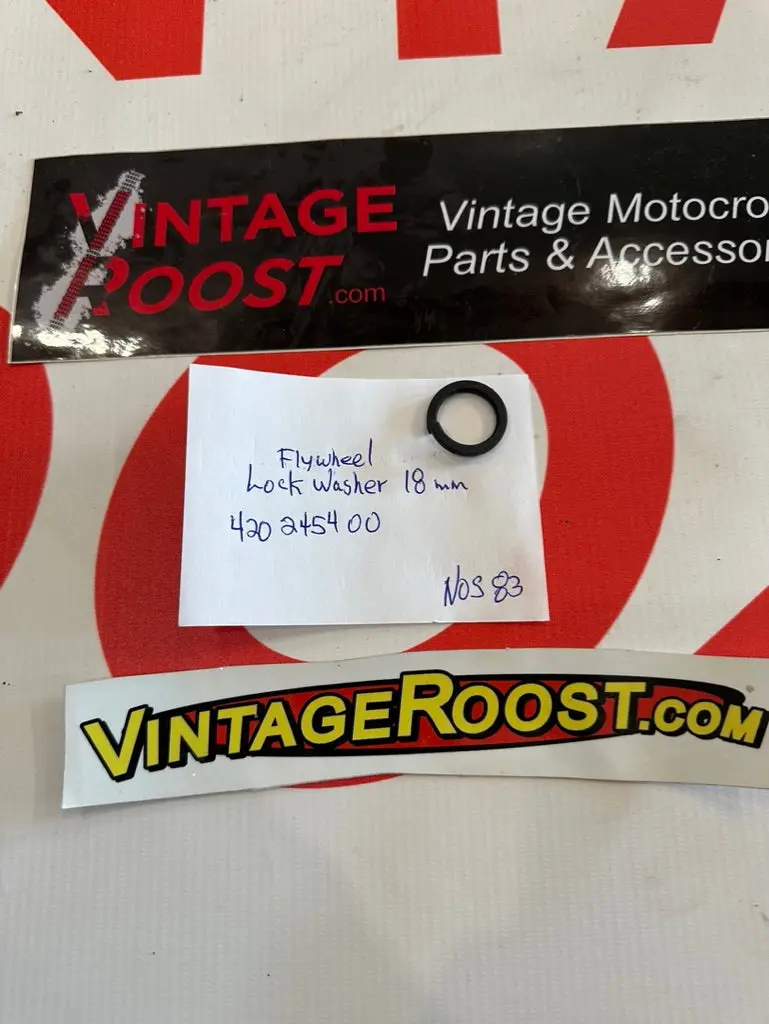Can Am, Flywheel Lock Washer, 18 Mm,  Nos, New! 1