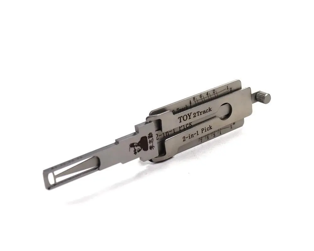 Original Lishi Toy 2 Track Ic:13421510 2-In-1 Pick For Toyota 1