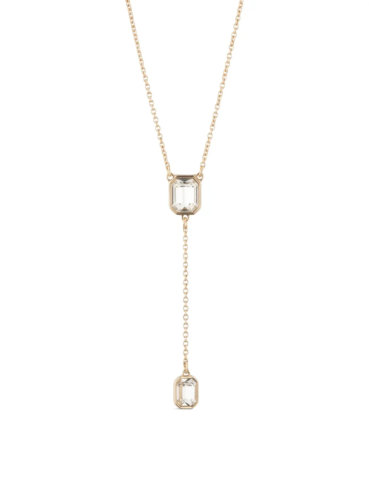 Nk 16In Stone Yneck-Gldcry Necklace 1