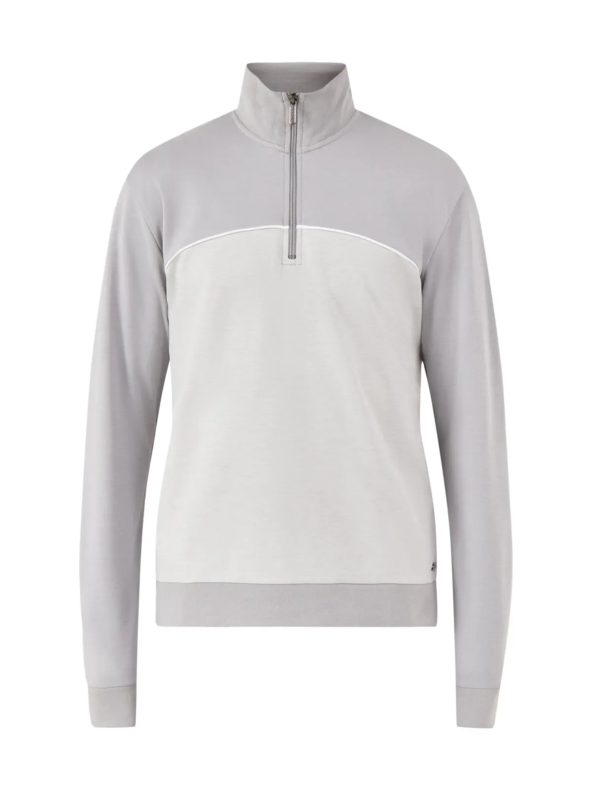 Tracksuit 1/4 Jacket Light/Pastel Grey 1