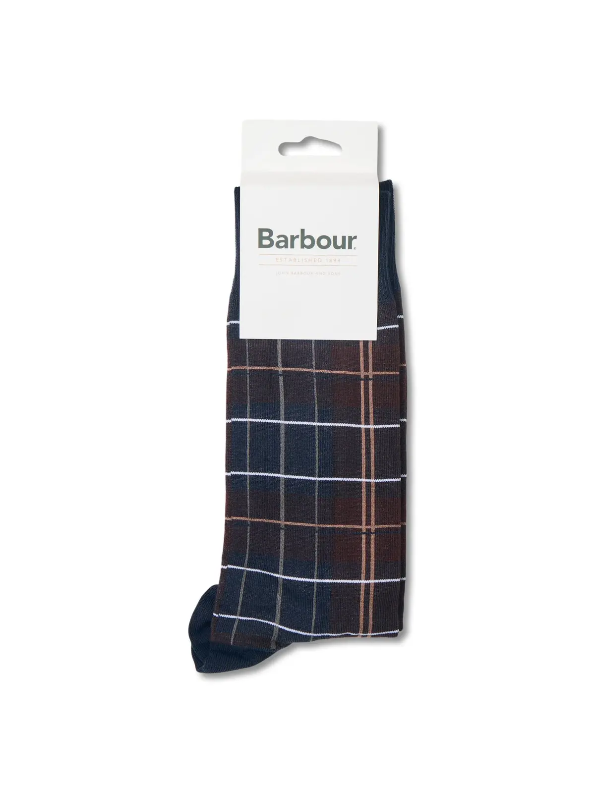 Barbour Blyth Socks Midnight Oak Mix 1