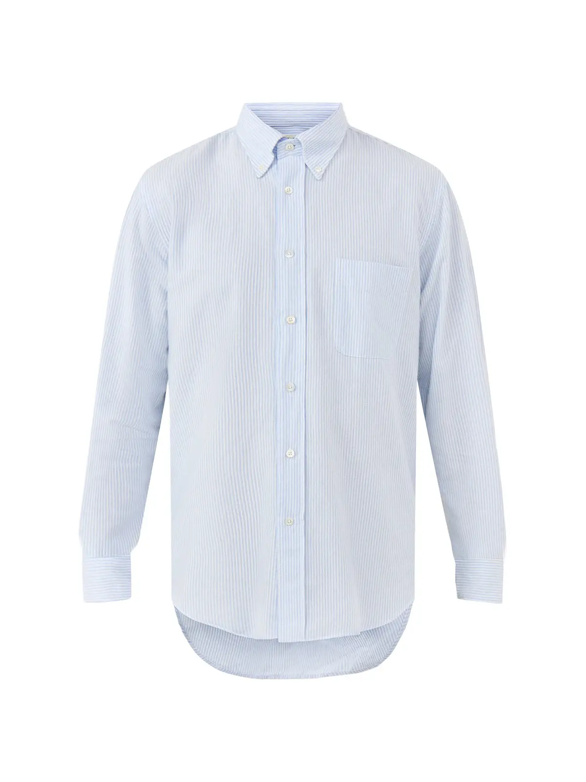 Pitt Brushed Oxford Woven Shirt Light Blue 1