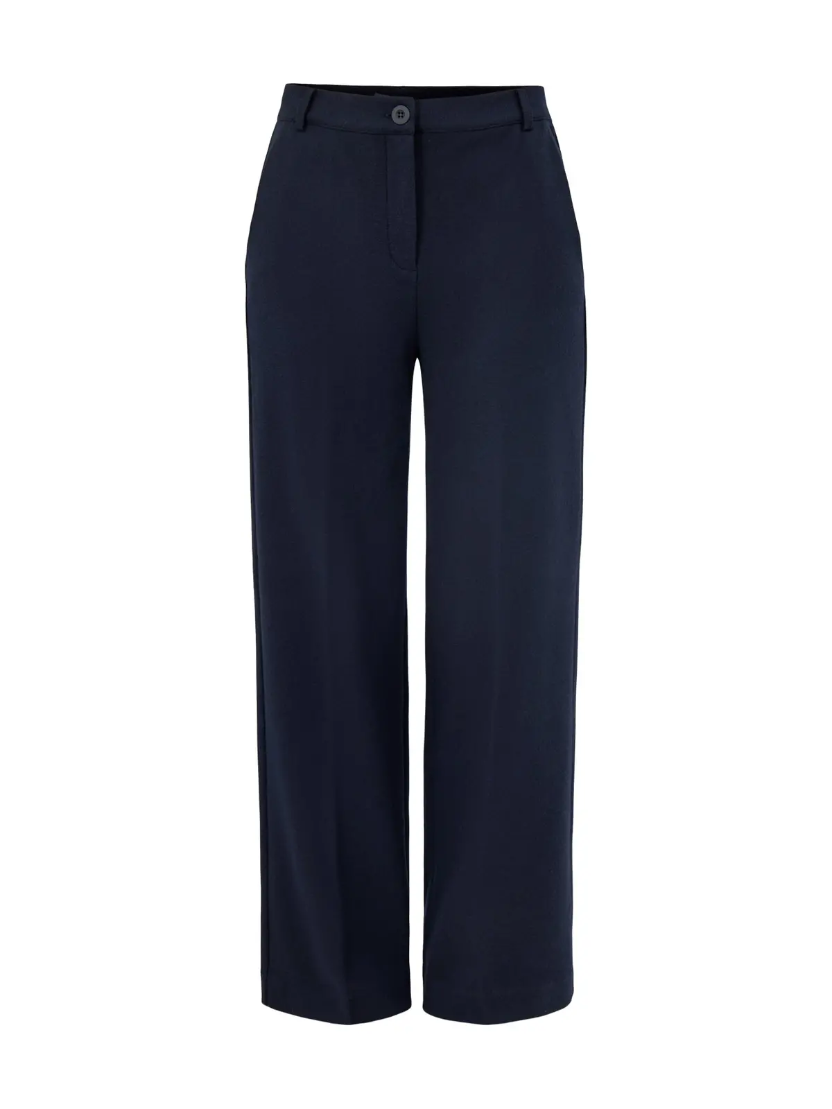 Zelota Straight Wide Leg Trouser Navy 1