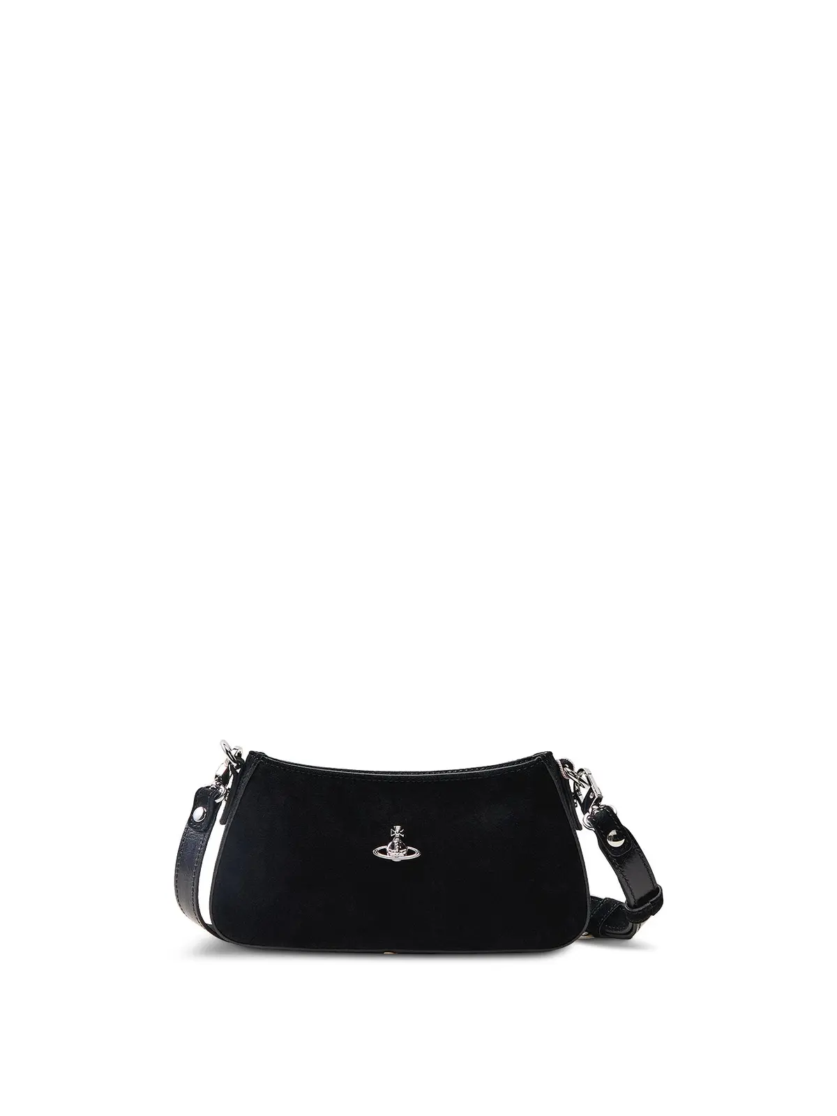 Tasha Shoulder Phone Bag Leather Black 1