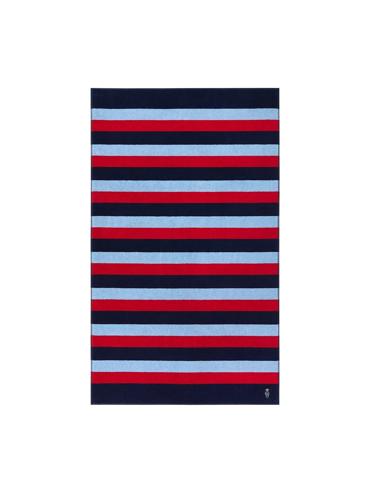 Denim Bear Beach Towel 1