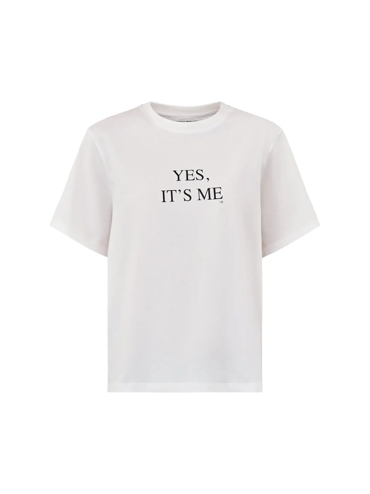 Yes It's Me White Slogan T-Shirt 1