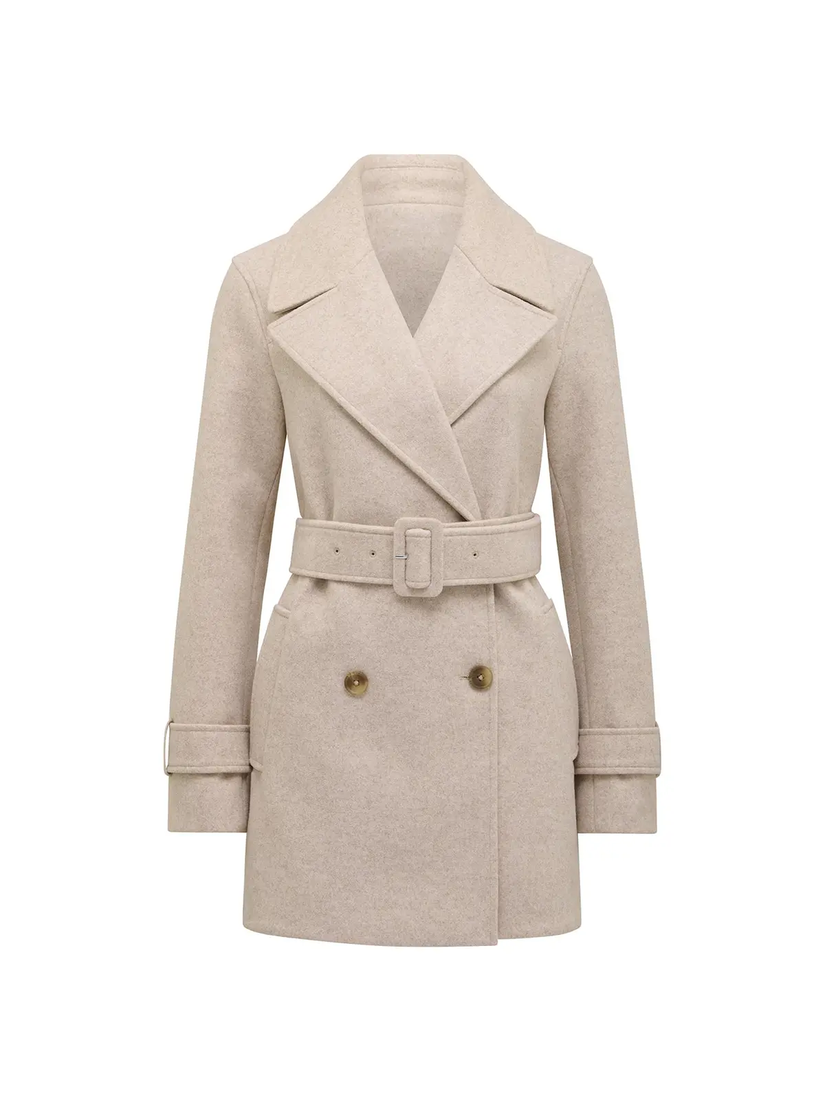 Belle Short Wrap Coat 1