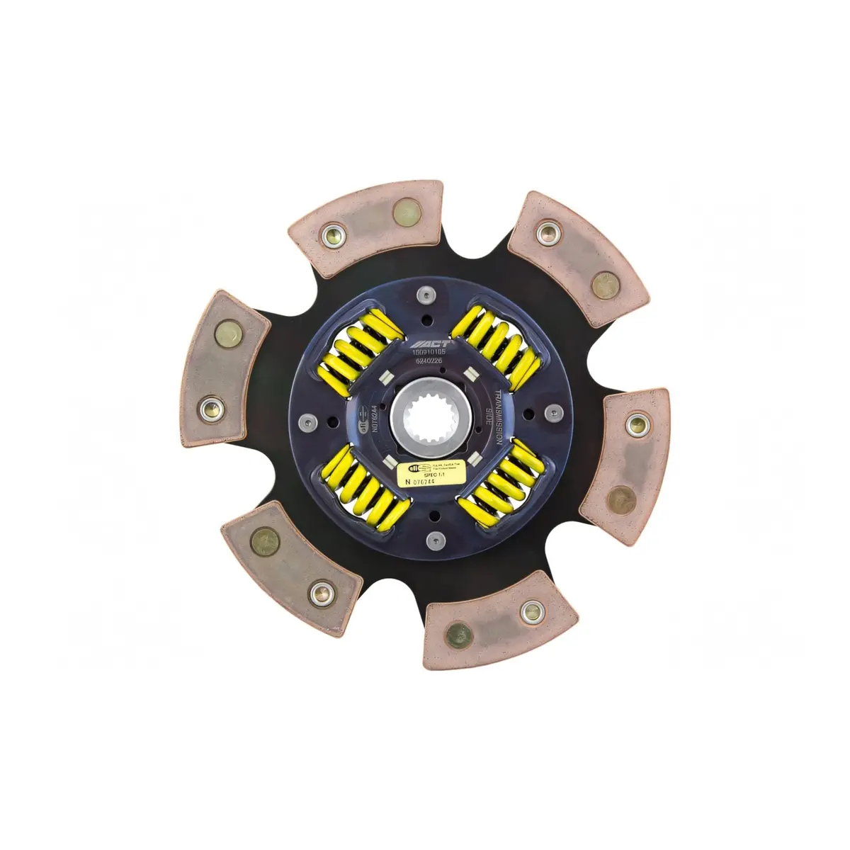 Act 6-Puck Sprung Race Disc For 2003-2005 Dodge Neon Srt-4 1