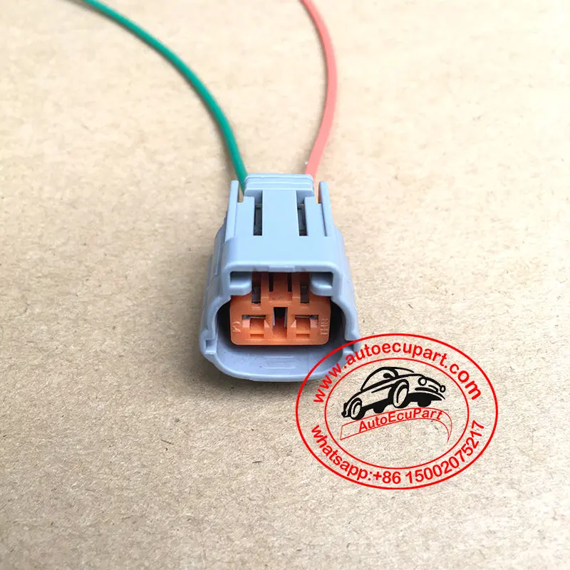 A/C Temperature Sensor Plug Pigtail Connector 2 Pin 2-Way For Mazda 2 3 5 6 Cx-5 1