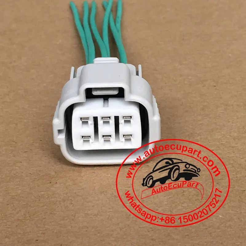 Connector 6 Pin 6-Way For Accelerator Pedal Sensor For Toyota 90980-11663 1