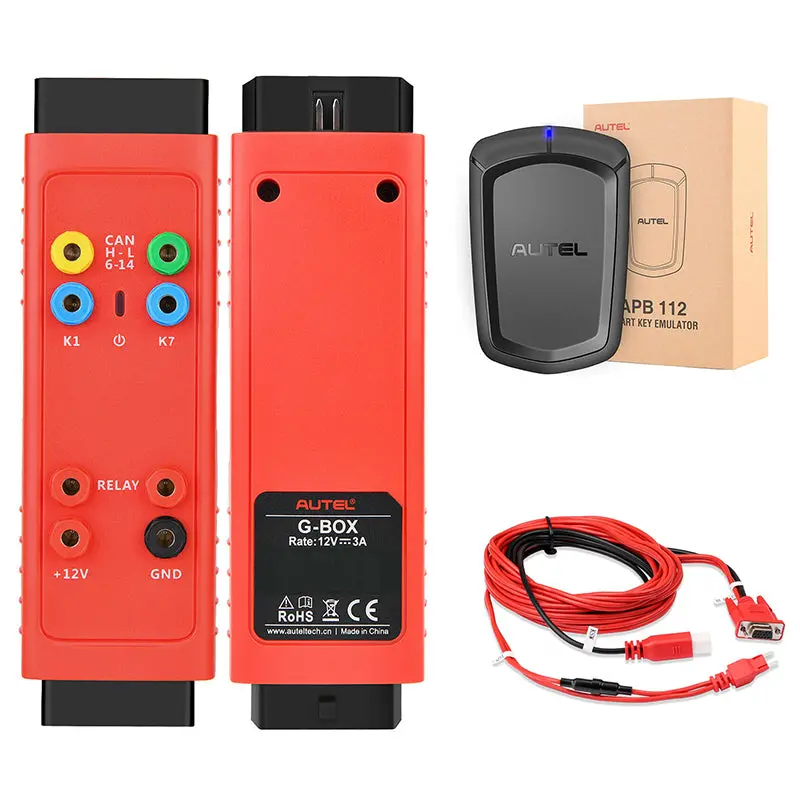 Autel G-Box2 + Apb112 Smart Key Simulator +Toyota 8A Blade Akl Kit For Autel Im508, Im608, Im608pro 1