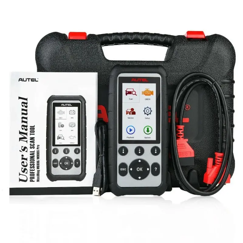 Autel  Maxidiag Md806 4 System (Abs Srs Epb Dpf) Obd2 Diagnostic Tool Code Reader Scanner 1