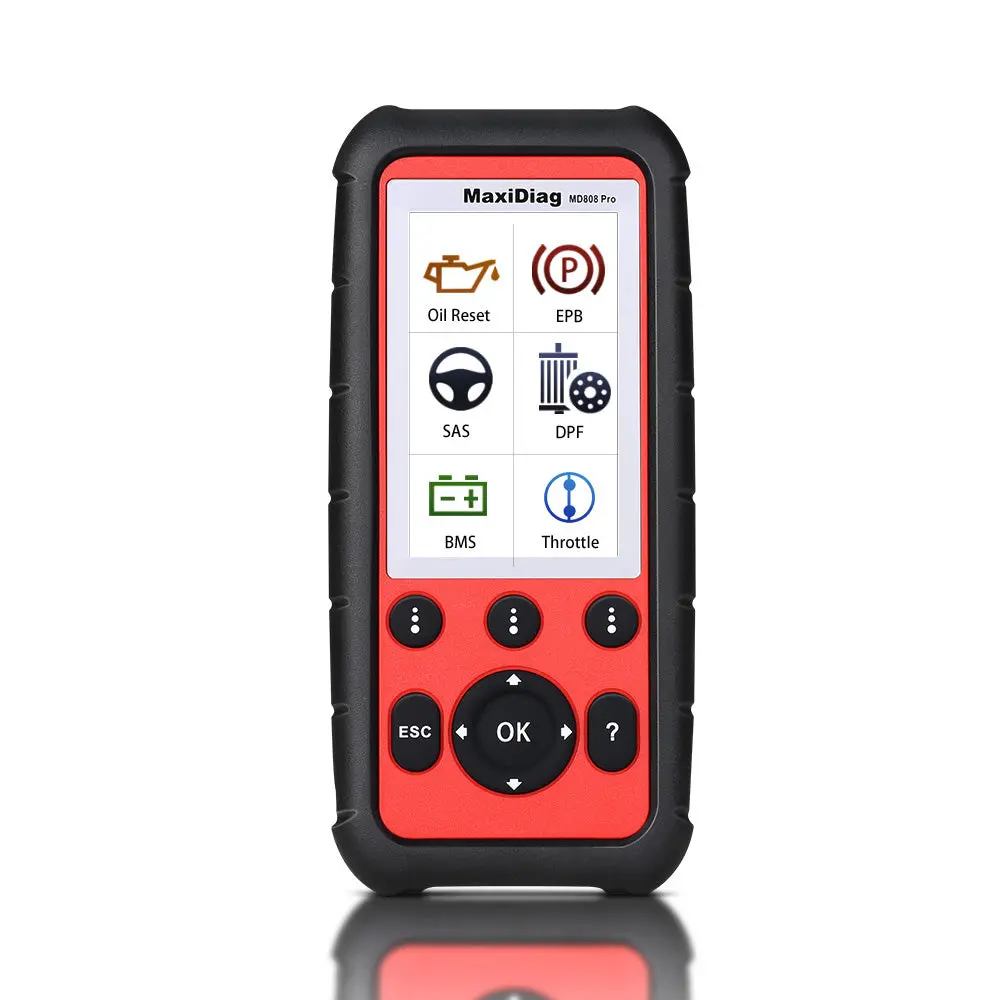 Autel Maxidiag Md808 Pro All System Scanner (Md802 All+Maxicheckpro) Lifetime Free Update Online 1
