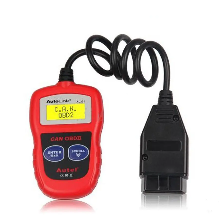 Autel Autolink Al301 Obdii/Can Code Reader Clear Dtcs Easiest-To-Sse Tool For Diy Customers 1