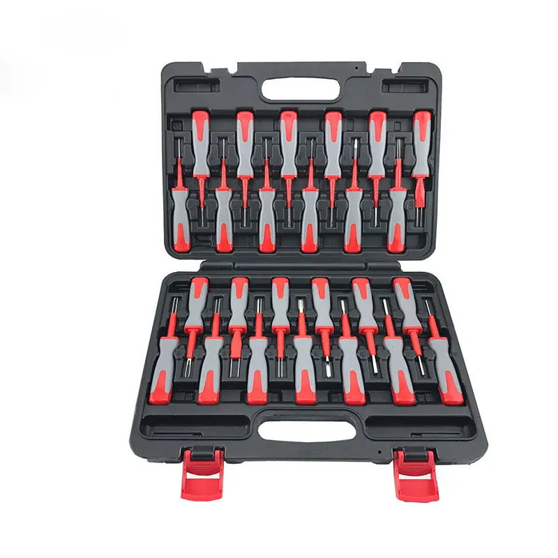 25Pcs Best Quality Auto Connector Pin Terminal Removal Tool Kit Release Extractor Puller Vas1978 1
