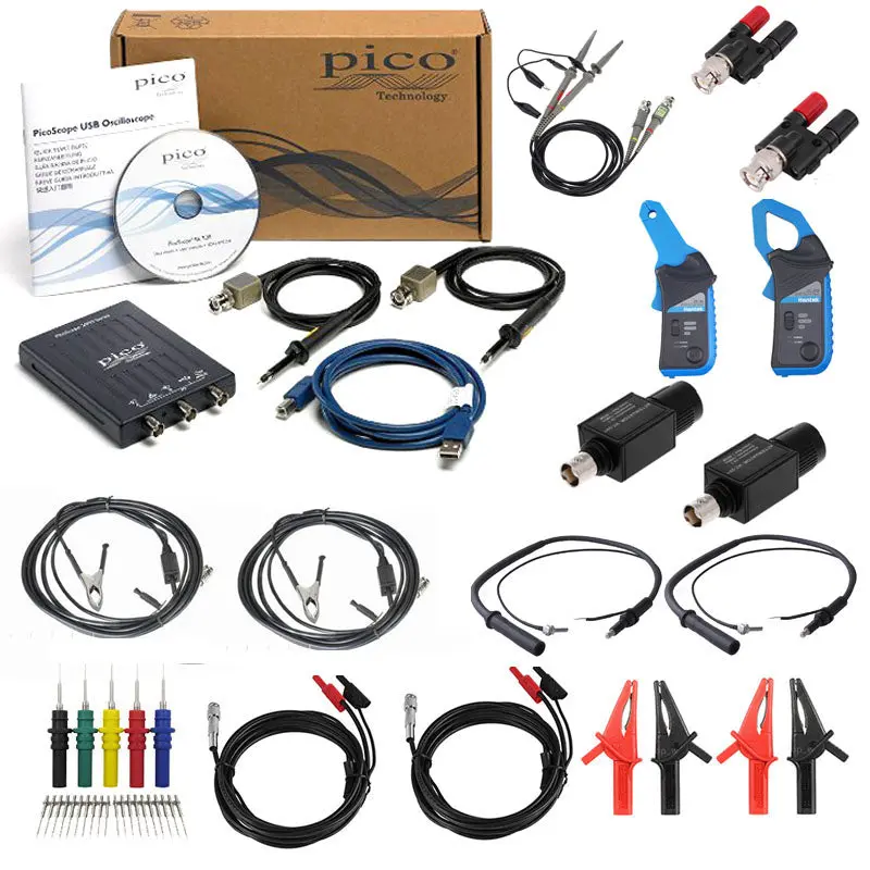 [Automotive Oscilloscope Starter Kit] Picoscope 2205A Full Kit 2 Channel  + Awg 25Mhz, 8-Bit Oscilloscope 1