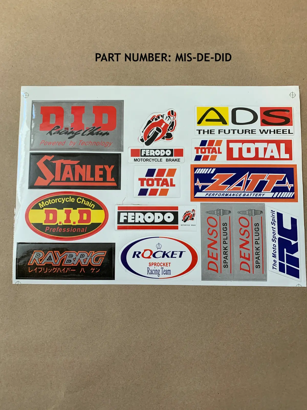 Vintage Sticker Sheets, Decals 4