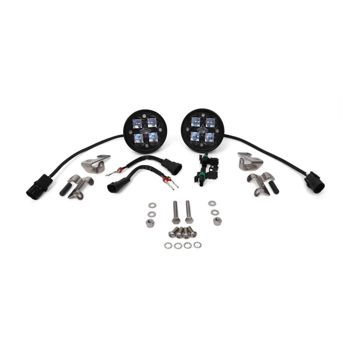 Baja Designs Squadron-R Sae Clear Fog Light Kit (10-24 4Runner/12-23 Tacoma/14-21 Tundra) 1